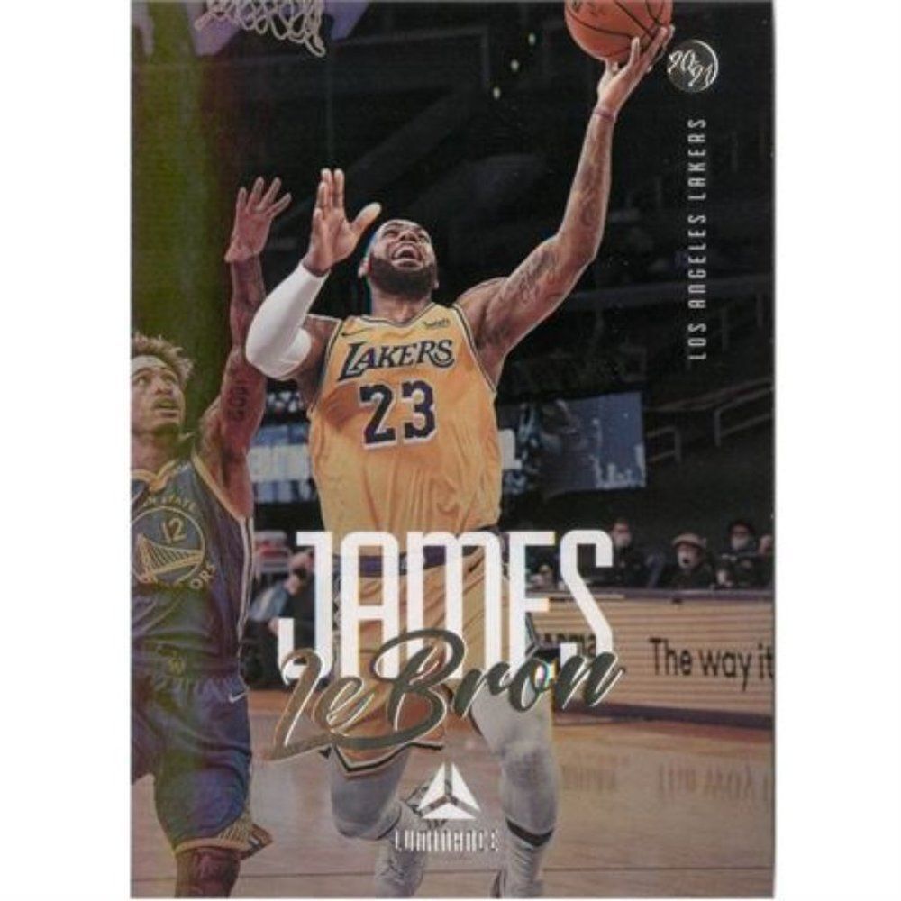 2020-21 LEBRON JAMES CHRONICLES LUMINANCE CARD